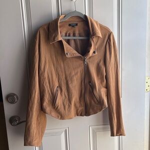 Torrid Faux Suede Motorcycle Jacket